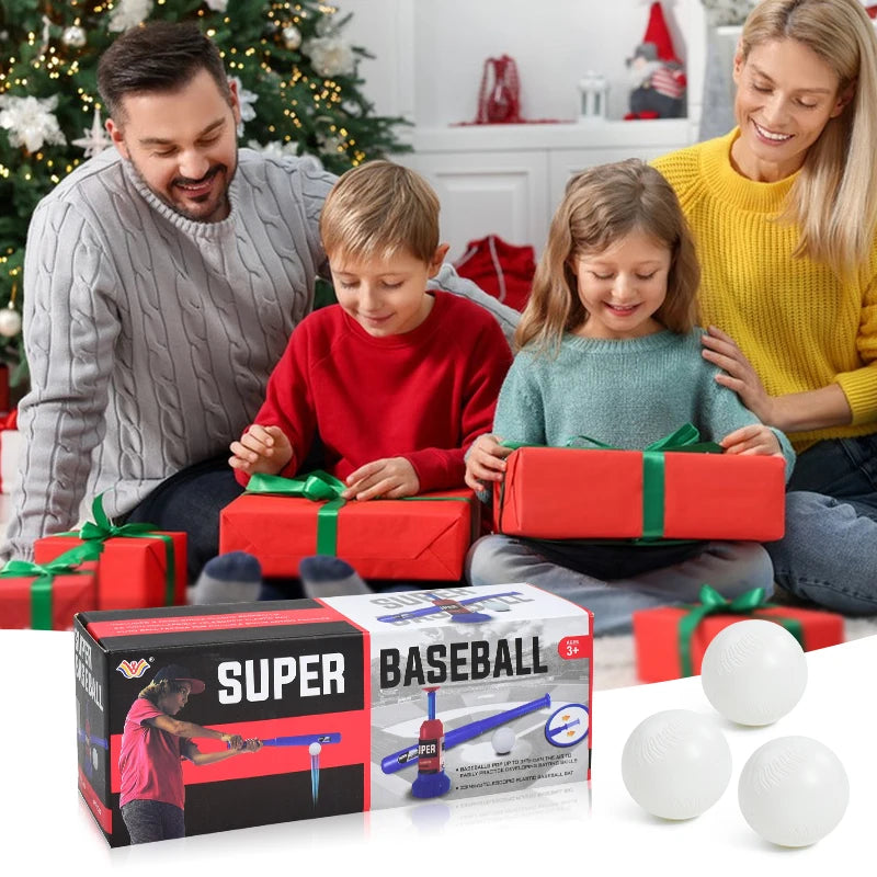 Kids Baseball Toy Set – Automatic Pitching Machine with Bat & Balls