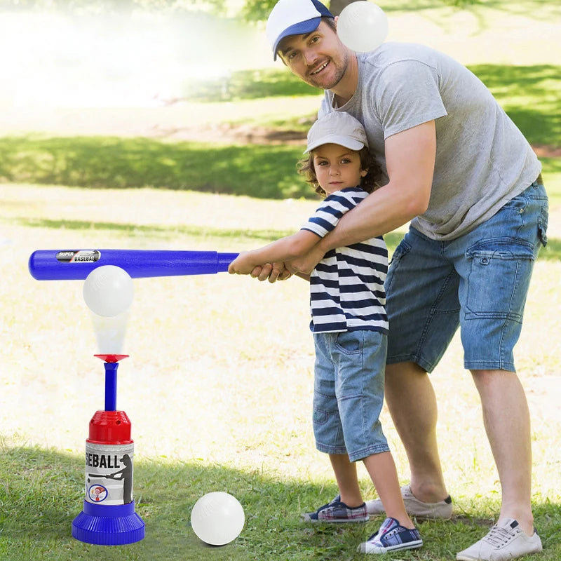 Kids Baseball Toy Set – Automatic Pitching Machine with Bat & Balls