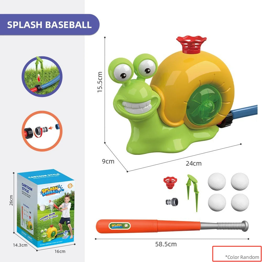 Outdoor Baseball Sprinkler Toy for Kids