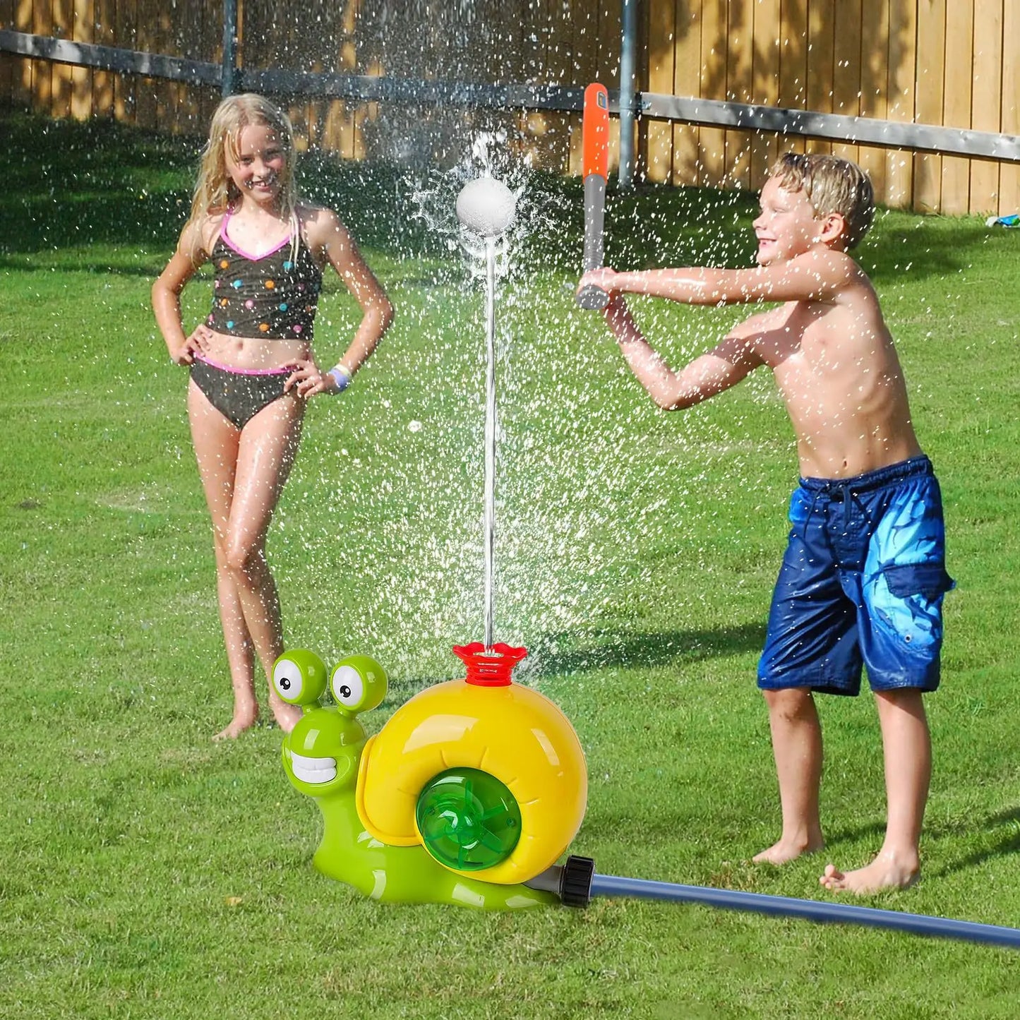 Outdoor Baseball Sprinkler Toy for Kids